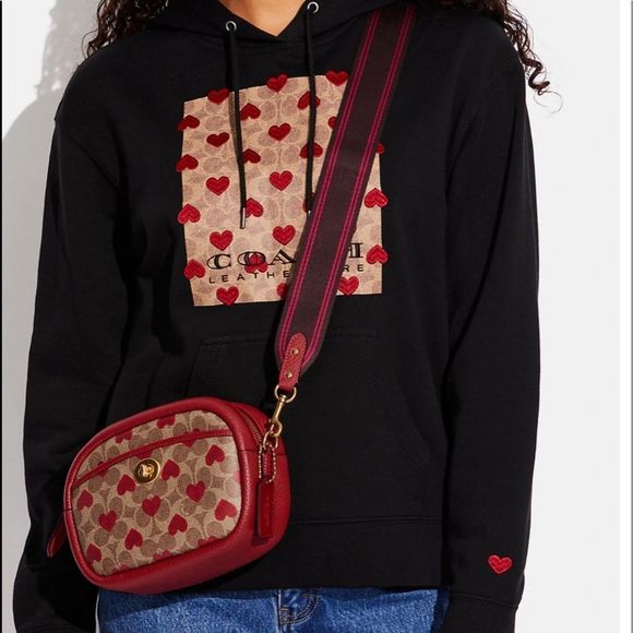 Coach camera bag hearts print from Valentine’s 2022 edition - Picture 4 of 16